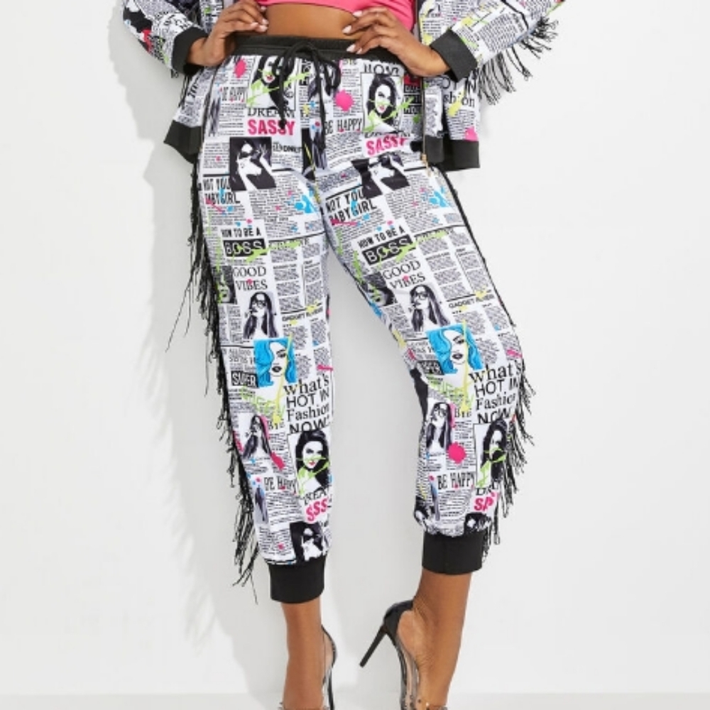 Fringe Joggers